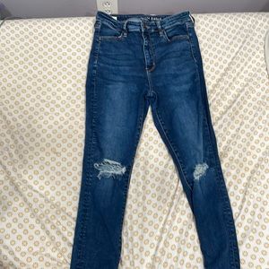 American Eagle size 10 in kids blue denim jeans